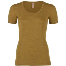 Engel Damen Shirt Kurzarm Braun 34-36