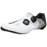 Shimano Unisex Zapatillas SH-RC702 Cycling Shoe, Weiß, 44 EU