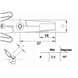WETEC ECO Biegezange PN 5040/7, ESD-Griffe
