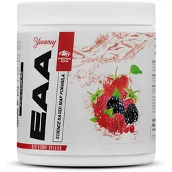 PEAK Yummy EAA - 400g - Geschmack Red Berry Splash I 25 Portionen I essenzielle Aminosäuren I optimierte Matrix zur Proteinbiosynthese I MAP - Formel I Muskelaufbau & -versorgung I vegan