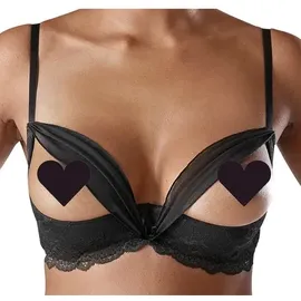 PETITE FLEUR GOLD Büstenhebe Damen schwarz Gr.100C
