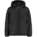 CMP KID JACKET FIX HOOD Schwarz 128