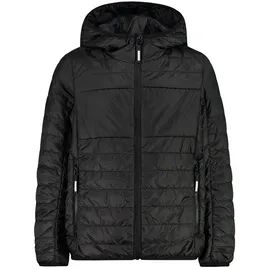 CMP KID JACKET FIX HOOD Schwarz 128