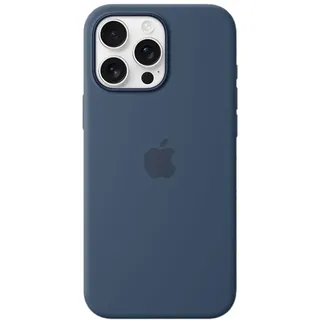 Apple iPhone 16 Pro Max Silikon Case mit MagSafe - Denim