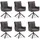 Homestyle4u Esszimmerstuhl Polyester grau 6er Set