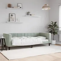 VidaXL Tagesbett Hellgrau 80x200 cm Samt