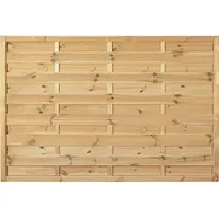 Tetzner & Jentzsch Sichtschutzelement 180 x 120 cm Braun Holz