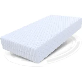 Fdm Taschenfederkernmatratze, Weiß, Textil, H3, Füllung: Taschenfederkern, Rechteckig, 100x200 cm, Oeko-Tex® Standard 100, Schlafzimmer, Matratzen Shop, Matratzen, Taschenfederkernmatratzen