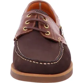 Floris van Bommel Schnürschuh in dunkelbraun | Gr.: 43