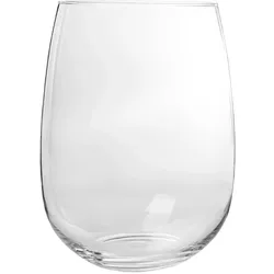 Sandra Rich Vase Glas Blumenvase Glasvase -Belly- rund transparent Ø 21 cm H 26 cm