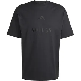 adidas All SZN Embroidered Graphics T-Shirt schwarz 3XL