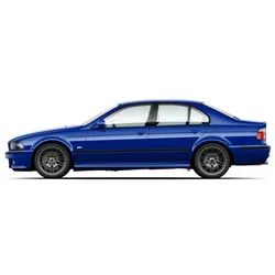 Seitenleisten Türleisten passend für E39 Limo Bj. 1995 -20003,  schwarz 6 teilig