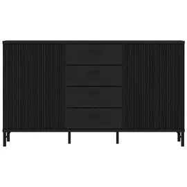 wójcik Sideboard Lusaka Dekor Schwarz