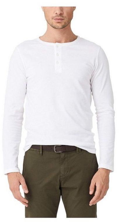 s.Oliver T-Shirt weiß regular fit (1-tlg) weiß