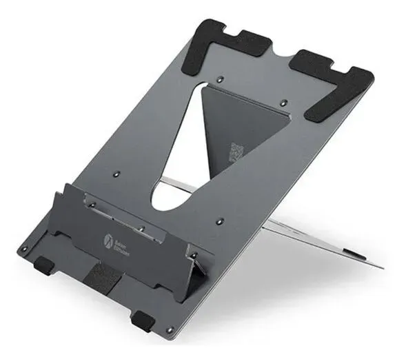 BakkerElkhuizen Ergo-Q 160 Laptop-Ständer Schwarz, Dunkles Grau 43,2 cm (17