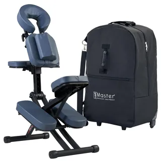 MASTER MASSAGE EQUIPMENT Master Massage Rio Mobil Klappbar Luxus Massagestuhlpaket mit Tragetasche