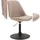 CLP Esszimmerstuhl Maverick Polyester taupe/schwarz