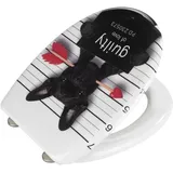 Wenko Premium WC-Sitz Guilty Dog Mehrfarbig