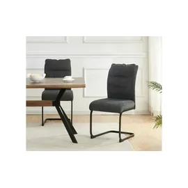 xonox.home Schwingstuhl grau 2er Set