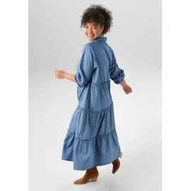 aniston plus Jeanskleid Jeansblau 46
