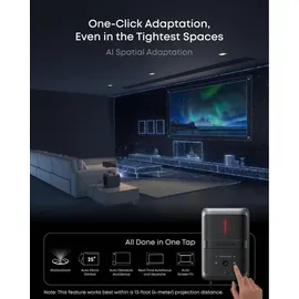 Anker Nebula X1 4K Laserbeamer Grau