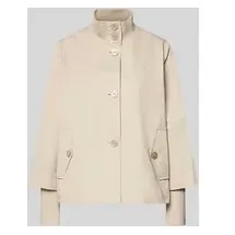 s.Oliver Regular Fit Jacke aus Baumwoll-Mix, Beige, 40
