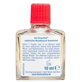 One Drop Only natürliches Mundwasser Konzentrat 10 ml