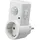 ChiliTec Steckdose mit Bewegungsmelder 120°, 9m Reichweite , 230V/1200W, weiß