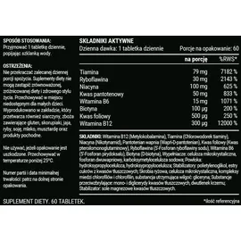 pillar performance Ultra B Active Geschmack Unbekannt Tabletten 60 Stück