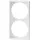 SOMFY Abdeckrahmen 9700137 Weiß