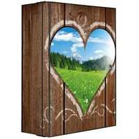Banjado XXL Medizinschrank Abschliessbar 35x46x15cm Arzneischrank Anthrazit Aus Metall