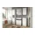 xonox.home Solero Hochschrank 38 x 193 cm Weiß Hochglanz MDF/Spanplatte