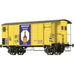 BRAWA 47894 H0 Gedeckter Güterwagen K2 „Maggi®”, SBB, Ep. III