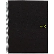 Miquelrius Collegeblock Eco Design 4 A4 kariert schwarz