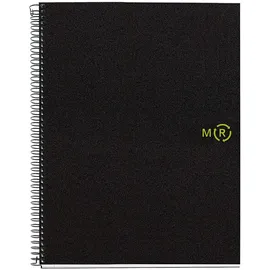 Miquelrius Collegeblock Eco Design 4 A4 kariert schwarz
