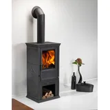 Kaminofen Globe-fire Luna I raumluftunabhängig Guss schwarz 6kW