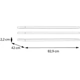 Forte Einlegeboden 3 tlg. Set 82,9 cm x 42 cm x 2,2 cm