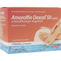 Dexcel Pharma Amorolfin Dexcel 50 mg/ml wirkstoffhalt.Nagellack