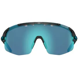 Tifosi Sledge Lite Clarion Interchangeable Sonnenbrille mit austauschbaren Gläsern: vielseitig, leicht mit mehreren Gläseroptionen, Crystal Smoke - Einheitsgröße