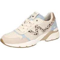 Mustang 1512302 Damen Wide Beige/Blau 37