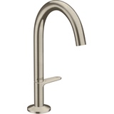 HANSGROHE Axor One Select 170 Waschbeckenarmatur brushed nickel