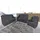 sit&more Polstergarnitur 3-2-1 Mikrofaser 3-Sitzer + 2-Sitzer + Sessel Grau