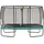 EXIT TOYS Allure Premium Trampolin 214 x 366 cm inkl. Sicherheitsnetz Grün
