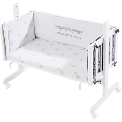 roba® Beistellbett Rock Star Baby 2, 4-tlg.