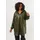 Freshlions Outdoorjacke "Gillian", Damen, Gr. S, grün (khaki), 100% Polyester, unifarben, normal, Jacken Outdoorjacke, aus stylishem Kunstleder
