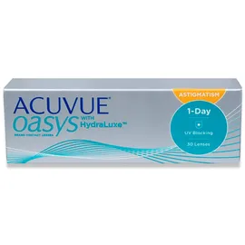 Acuvue Oasys 1-Day for Astigmatism Tageslinsen -4,75 dpt, -1.25, 170 – BC 8.5) mit UV-Schutz
