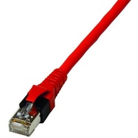 PROTEC.net PPK6a rot Patchkabel-ISO RJ45 rot 2 m