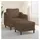 vidaXL Sessel mit Hocker 77 x 80 x 60 cm Braun