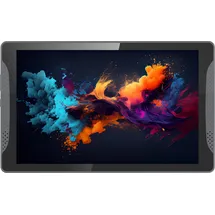 Logicom - Tab Stand Pro 2 Tablet - 10,1 Zoll HD Display - Integrierter Ständer - 64 GB - Android 13-6000 mAh Akku - Bluetooth 5.0 - Grau