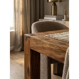 KADIMA DESIGN Sheesham 160 x 76 x 80 cm braun
